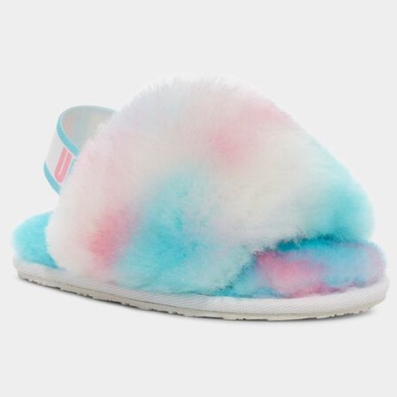 UGG Fluff Yeah Slide Slippers (Toddler) - Picture 1 of 11